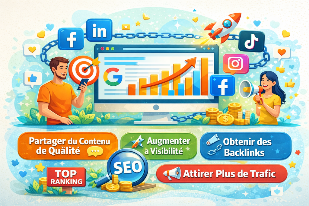 L’impact des réseaux sociaux sur le référencement naturel de votre entreprise