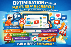 Optimisation pour les moteurs de recherche : comment créer un contenu qui se classe bien et engage les utilisateurs ?